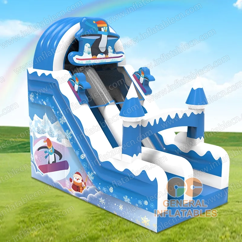 GS-279 Pingüino deslizándose en esquíes