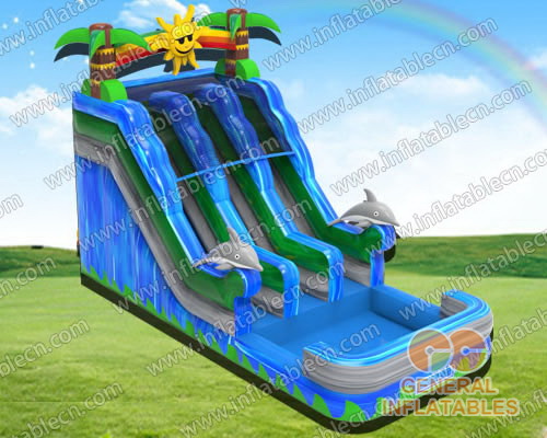 GWS-363 Sunshine Dolphin dual water slide