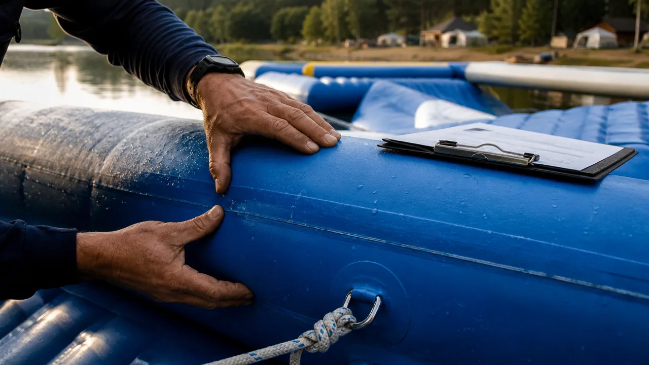 Wasserpark Aufblasbar für Camping & Freizeitparks: Wartungs-SOP & Rentabilitätsleitfaden