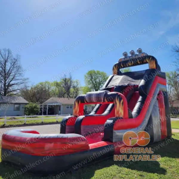 GWS-380 Monster Truck water slide - customer photo from USA