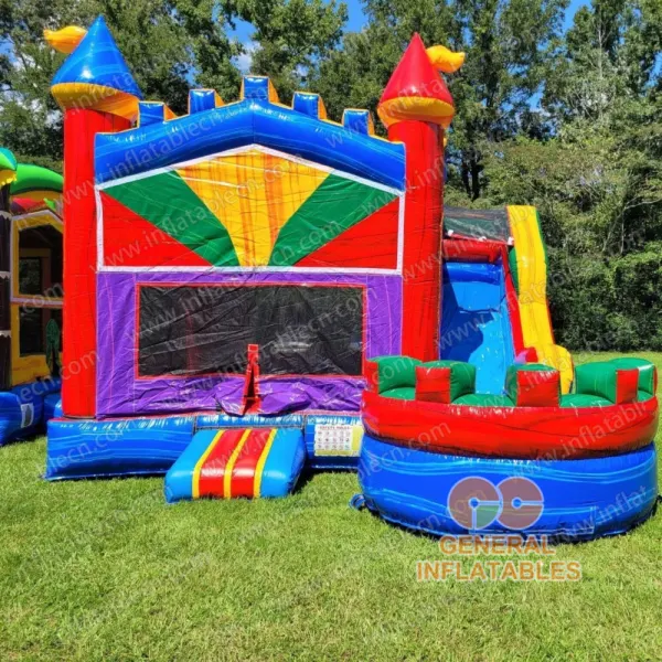 GWC-092 5 in 1 Castle water combo - customer photo from USA