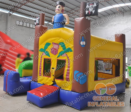 GB-274 Inflable combo de salto pirata