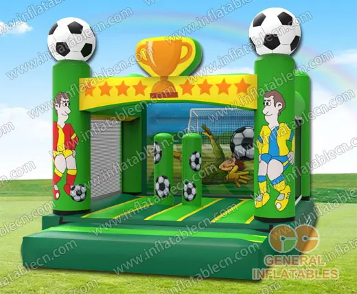 Casa de saltar Fútbol