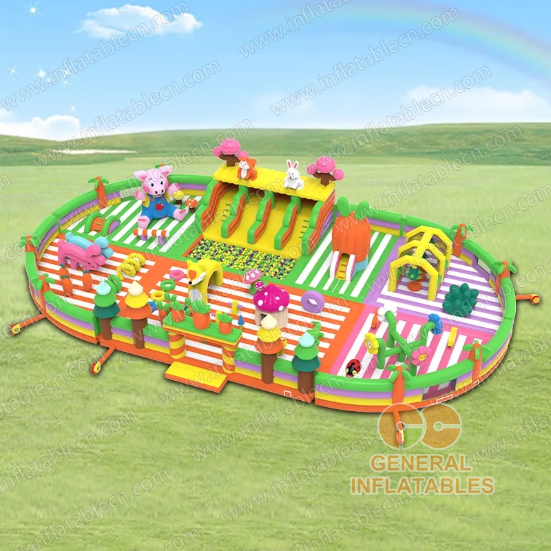GF-194 Parque de juegos inflable