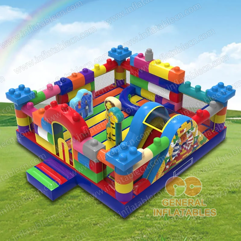 GF-208 Parque de diversiones de bloques de construcción