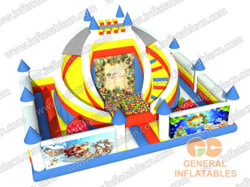 GF-070 Diversión navideña inflable