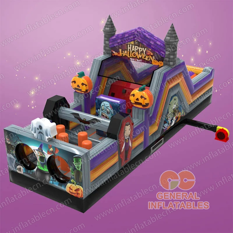 Recorrido de obstáculos de Halloween