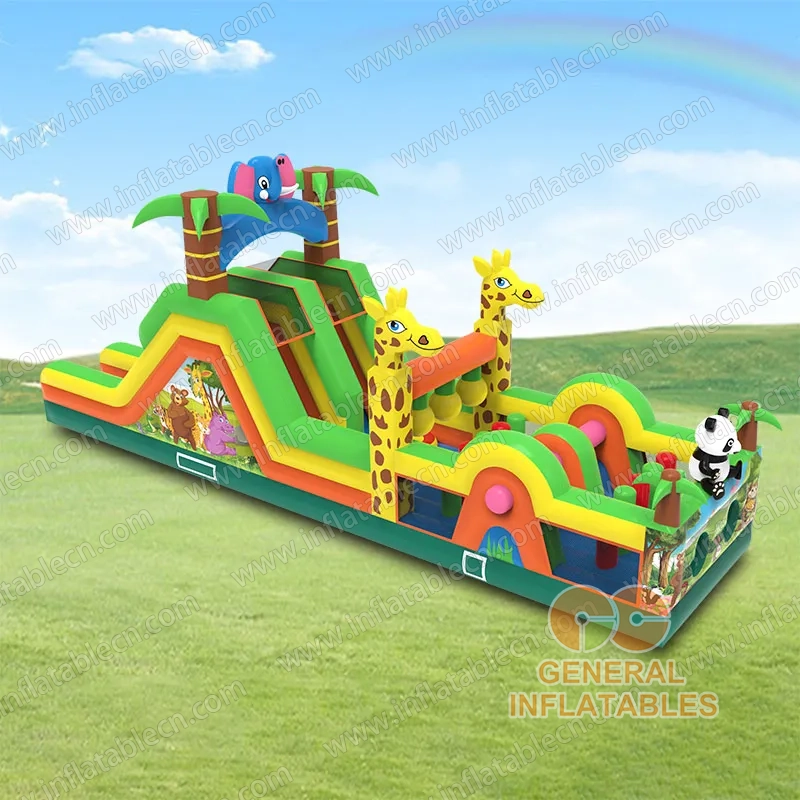 Circuito de Obstáculos en la Jungla