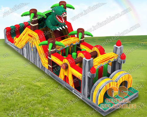 GO-008 Carrera de obstáculos de dinosaurio