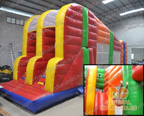 GSP-142  Dual lane pequeño zipline inflable