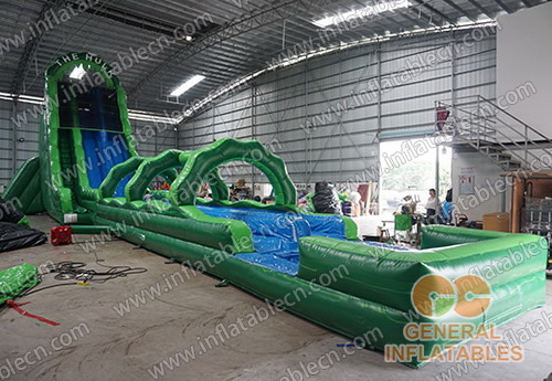 GWS-229 Tobogán de agua de la selva inflable