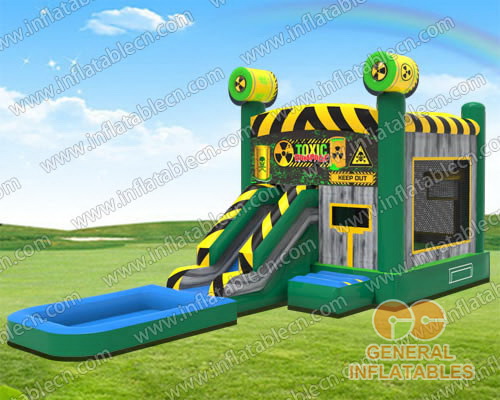 GWS-289 Tobogán de agua inflable