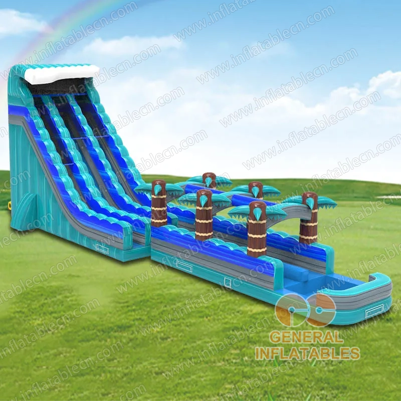 GWS-499 Tobogán acuático tropical + Slip & Slide
