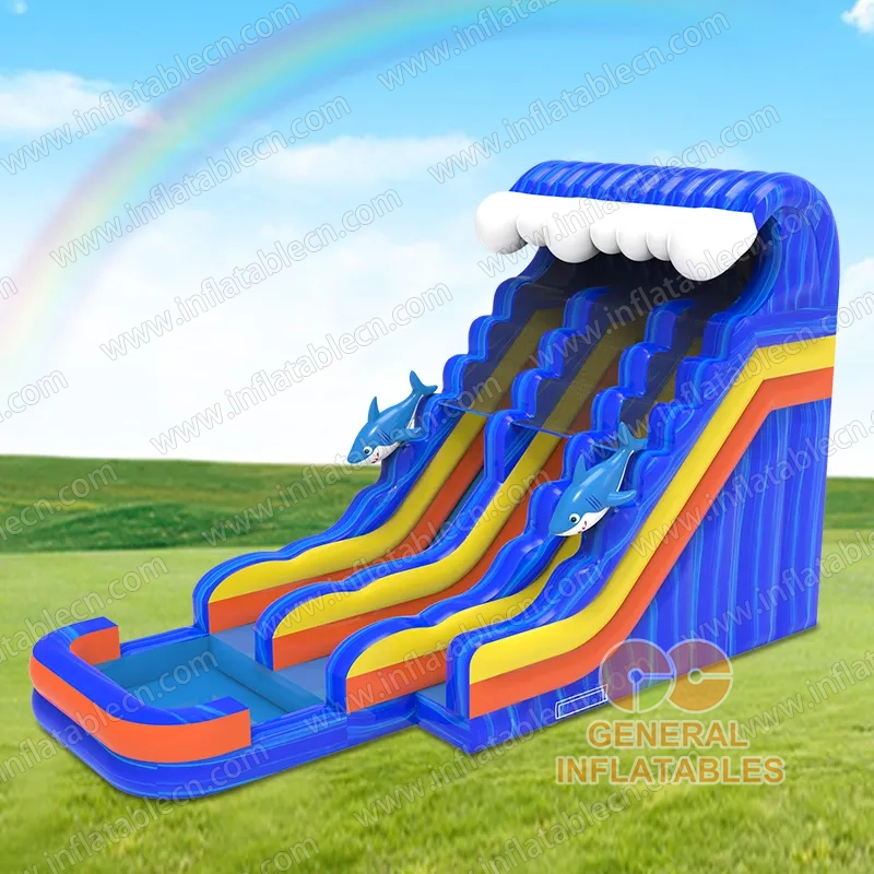 GWS-510 Tobogán Acuático Ola de Tiburón